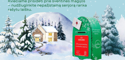 Mažeikiai_Kalėdinis senjorų paštas. SENJORO organizacija kviečiama pradžiuginti nepažįstamus senjorus ranka rašytu laišku.jpg
